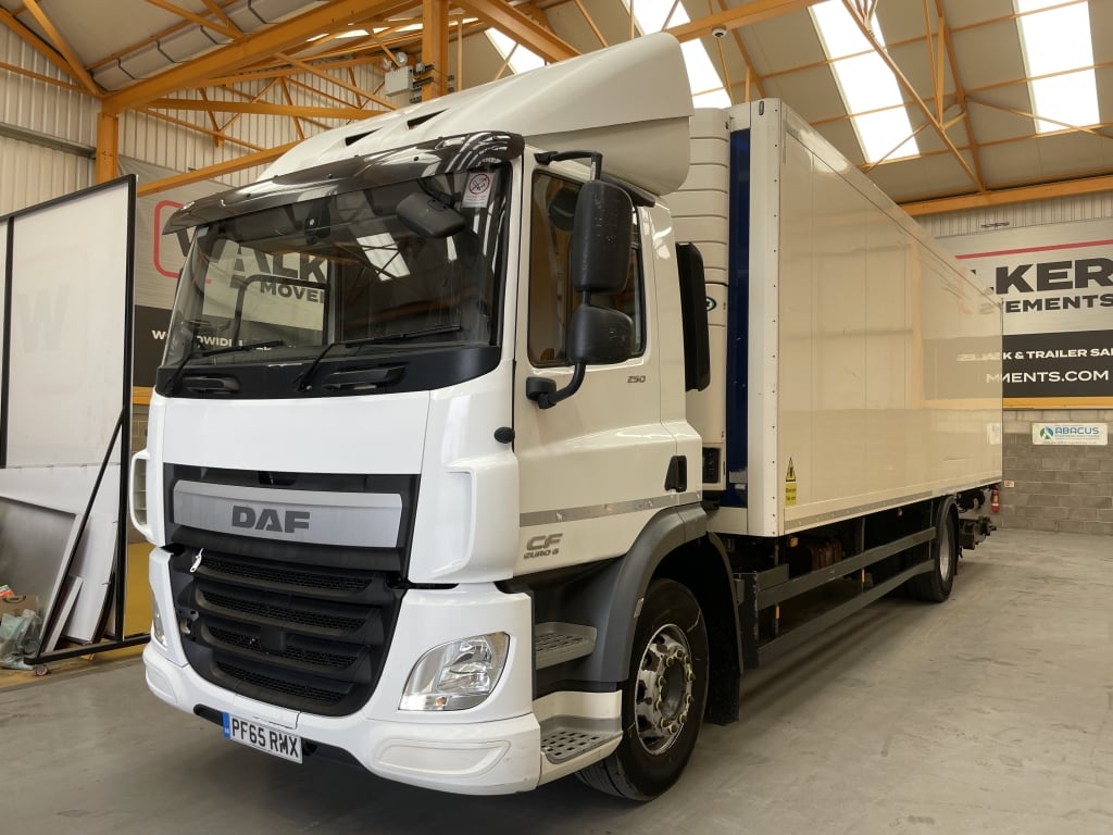 DAF CF250 *EURO 6*, 4X2 18 TONNE FRIDGE/FREEZER – 2016 – PF65 RMX