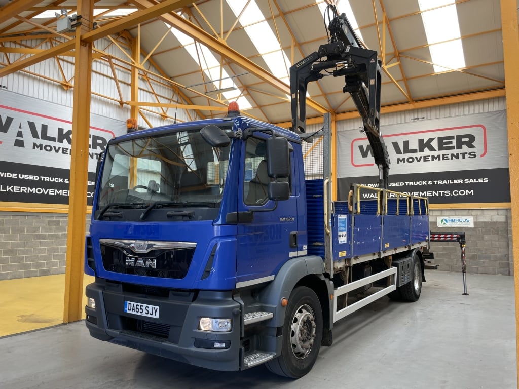 MAN TGM 18.250 *EURO 6*, 4X2 18 TONNE BRICK GRAB – 2016 – DA65 SJY