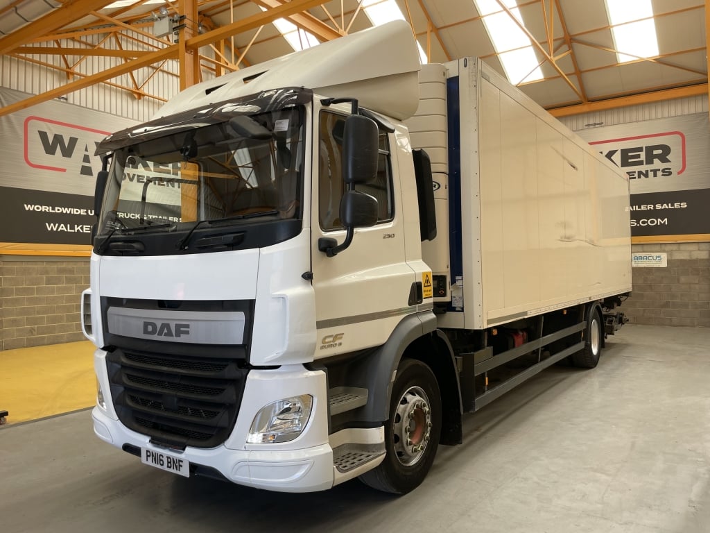 DAF CF250 *EURO 6*, 4X2 18 TONNE FRIDGE/FREEZER – 2016 – PN16 BNF