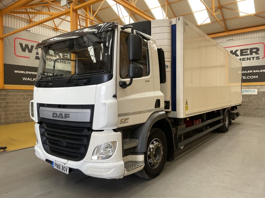 DAF CF250 *EURO 6*, 4X2 18 TONNE FRIDGE/FREEZER – 2016 – PN16 BOV