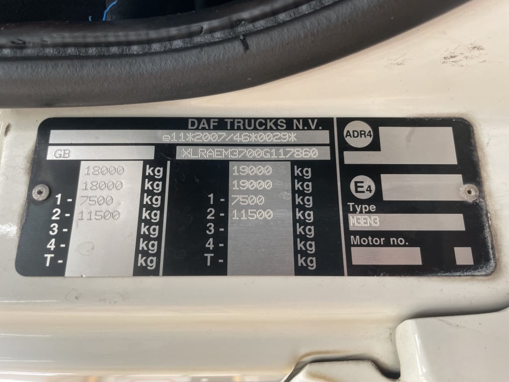 DAF CF250 *EURO 6*, 4X2 DROPSIDE FLATBED - 2016 - YX66 NHC