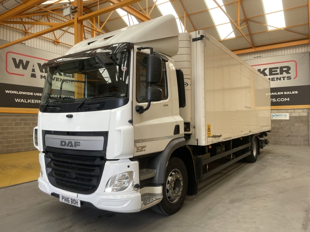 DAF CF250 *EURO 6*, 4X2 18 TONNE FRIDGE/FREEZER – 2016 – PN16 BOH