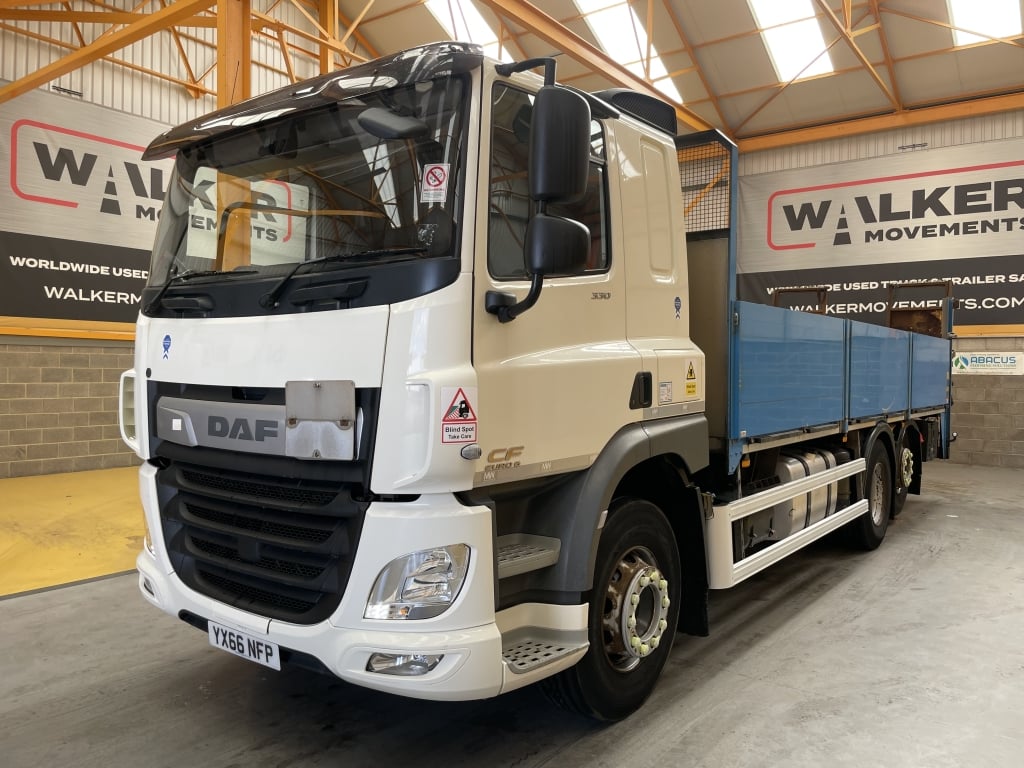 DAF CF330 *EURO 6*, 6X2 DROPSIDE FLATBED - 2016 - YX66 NFP