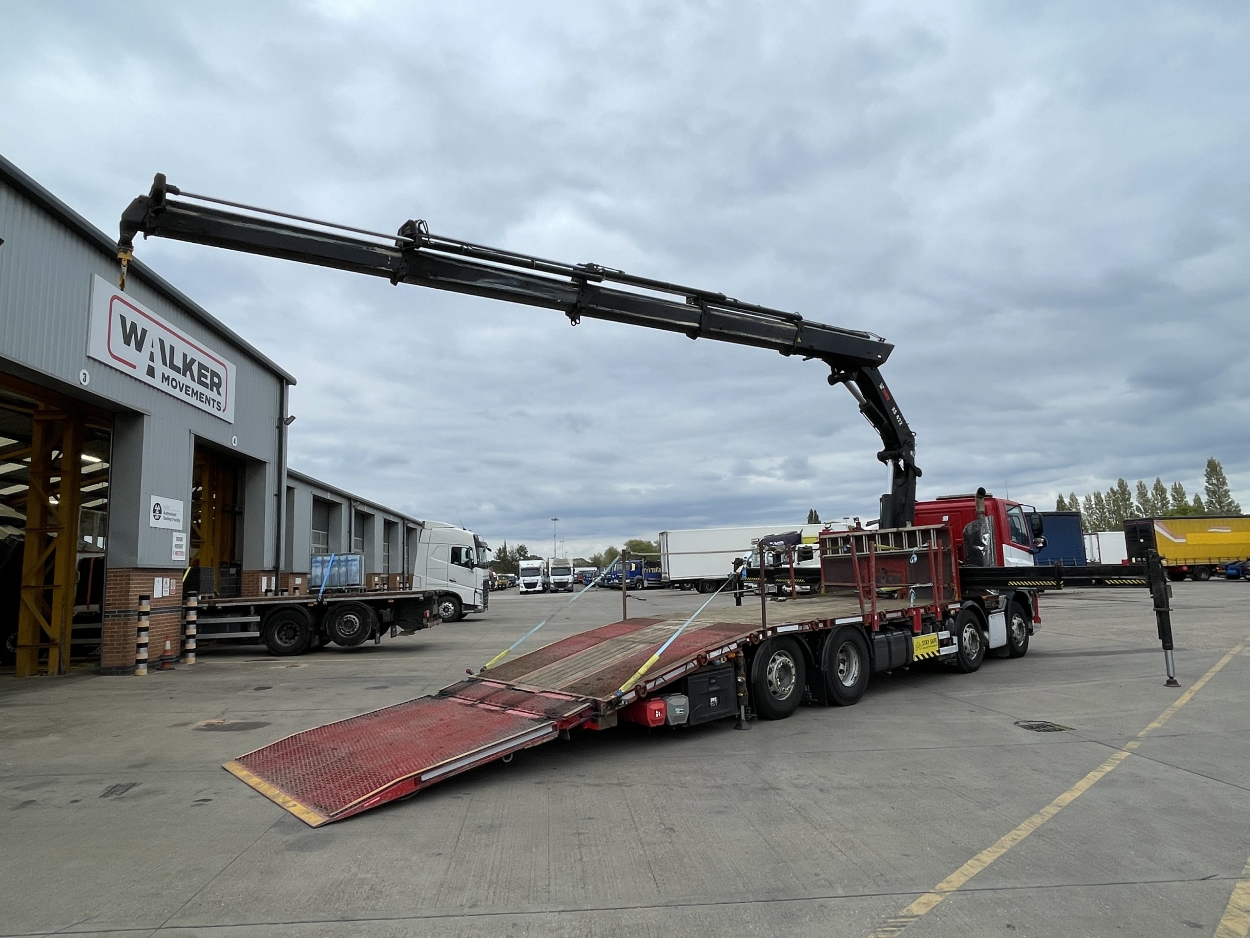 DAF CF460 *EURO 6* 8X2 DRAWBAR SPEC BEAVERTAIL/CRANE - 2018 - PN68 XVE ...