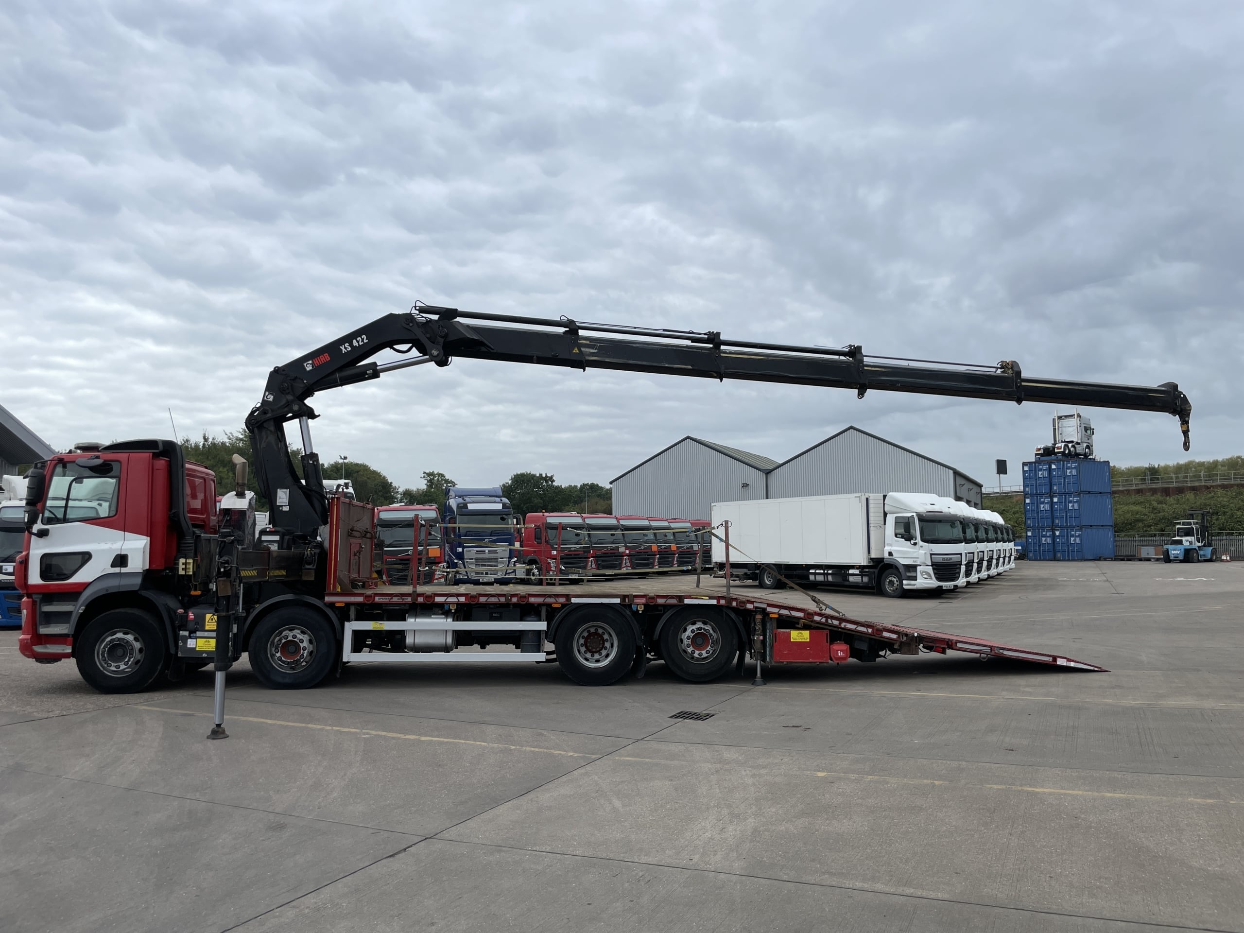 DAF CF460 *EURO 6* 8X2 DRAWBAR SPEC BEAVERTAIL/CRANE - 2018 - PN68 XVF ...