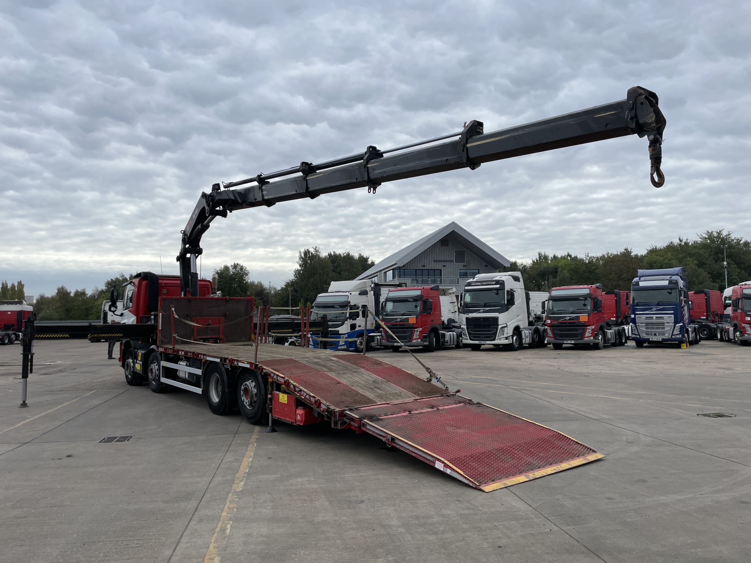 DAF CF460 *EURO 6* 8X2 DRAWBAR SPEC BEAVERTAIL/CRANE - 2018 - PN68 XVF ...