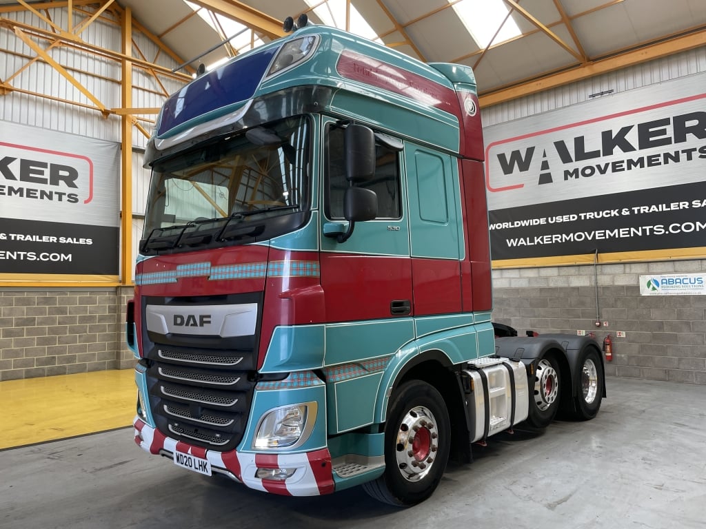 DAF XF106 530 SUPERSPACE *EURO 6* 6X2 TRACTOR UNIT – 2020 – WD20 LHK