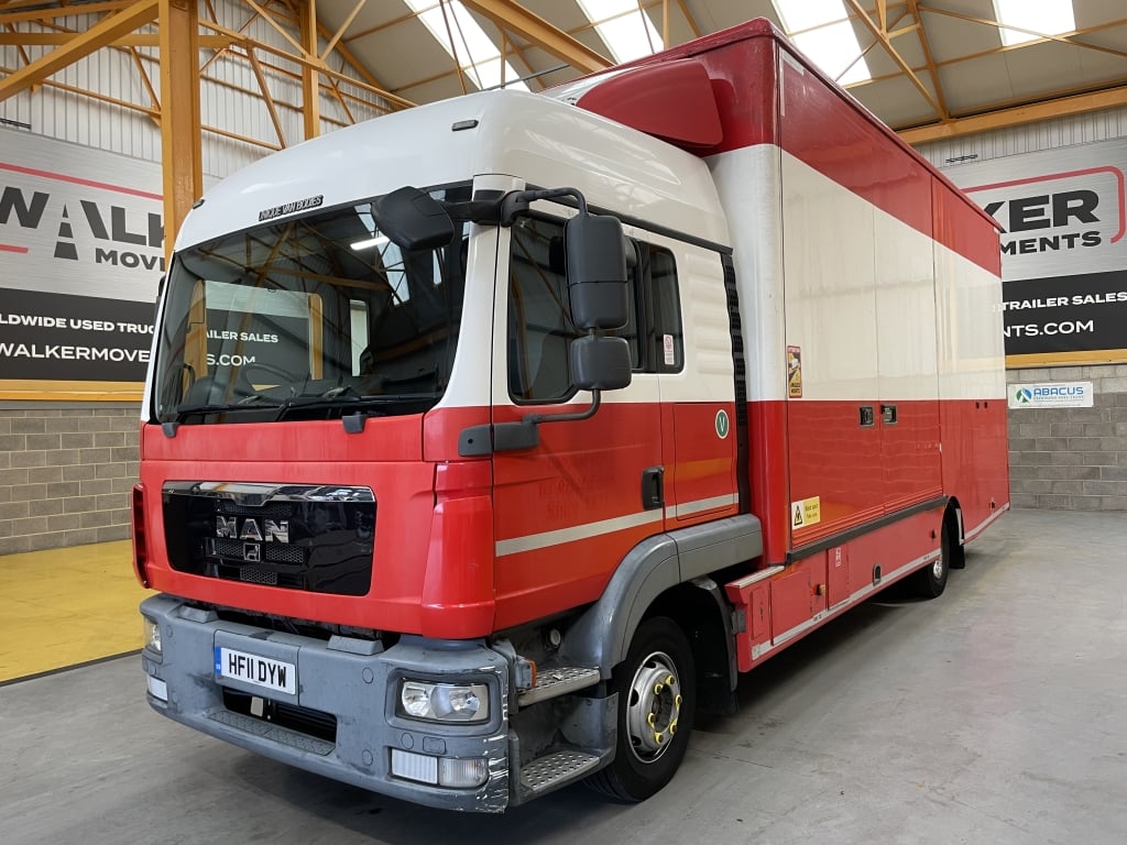 MAN TGL 10.220 EURO 5, 10 TONNE REMOVAL BOX - 2011 - HF11 DYW