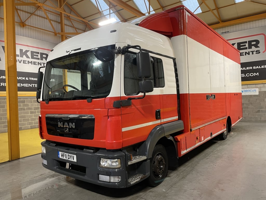 MAN TGL 10.220 EURO 5, CAISSE DE DÉMÉNAGEMENT DE 10 TONNES – 2011 – HF11 DYV