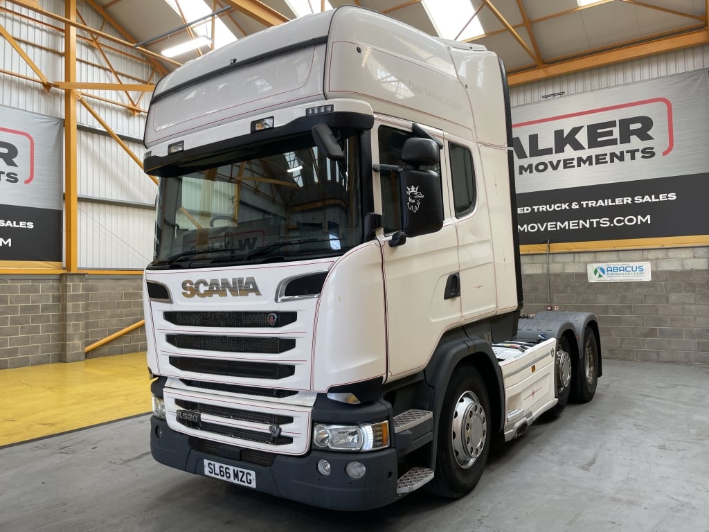 SCANIA R520 V8 *EURO 6* TOPLINE 6X2 TRACTOR UNIT – 2017 – SL66 MZG