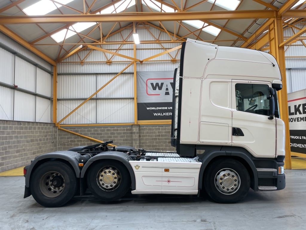SCANIA R520 V8 *EURO 6* TOPLINE 6X2 TRACTOR UNIT – 2017 – SL66 MZG
