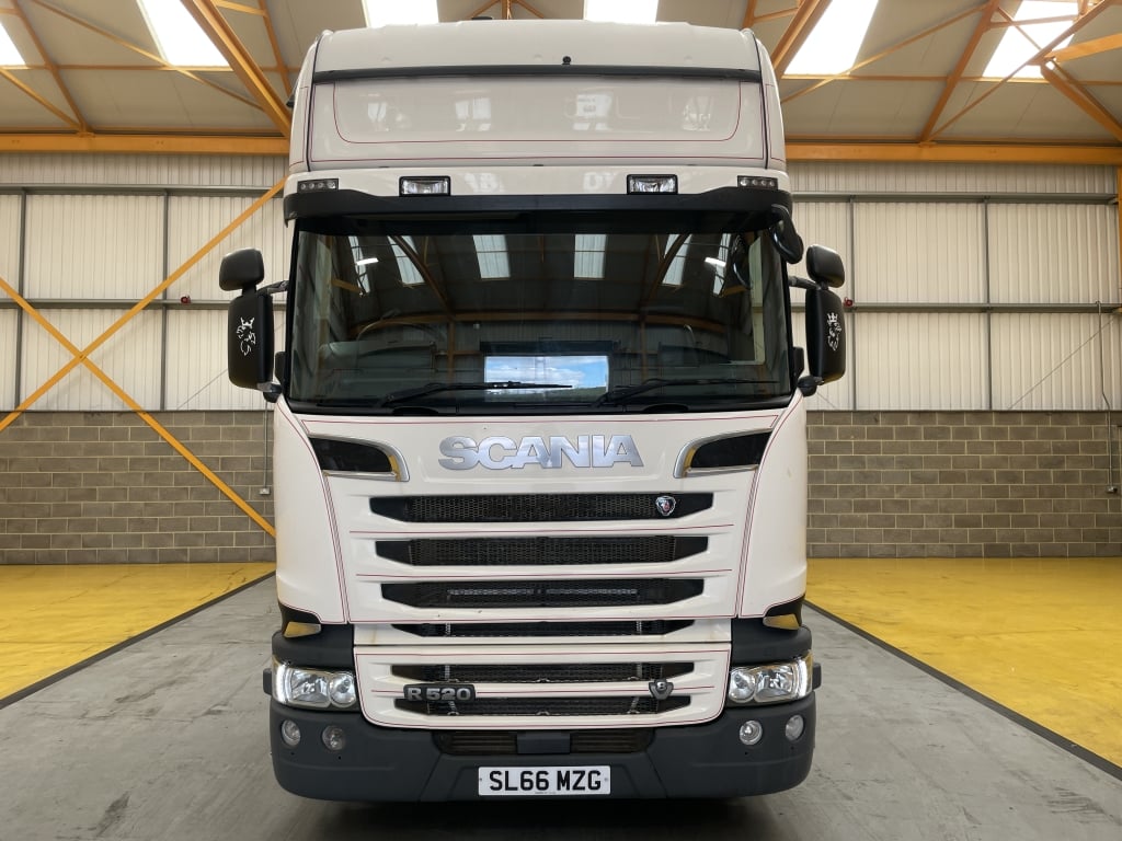 SCANIA R520 V8 *EURO 6* TOPLINE 6X2 TRACTOR UNIT – 2017 – SL66 MZG