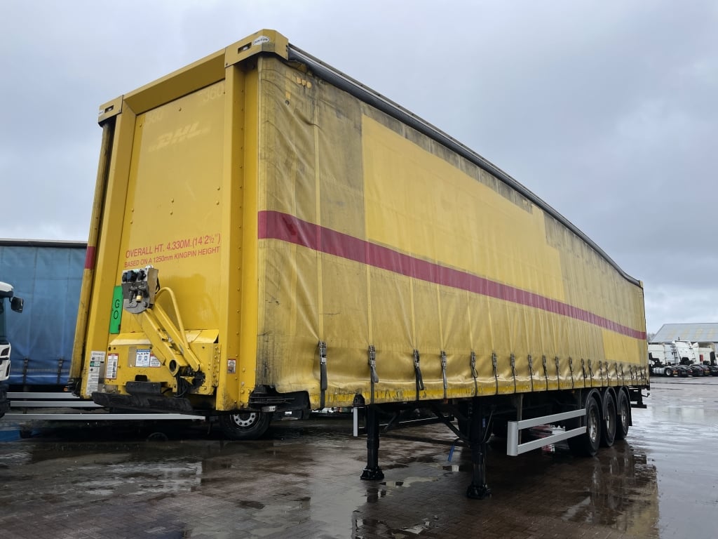 DON BUR 45FT STREAMLINE CURTAINSIDER TRAILER – 2014 – C383906