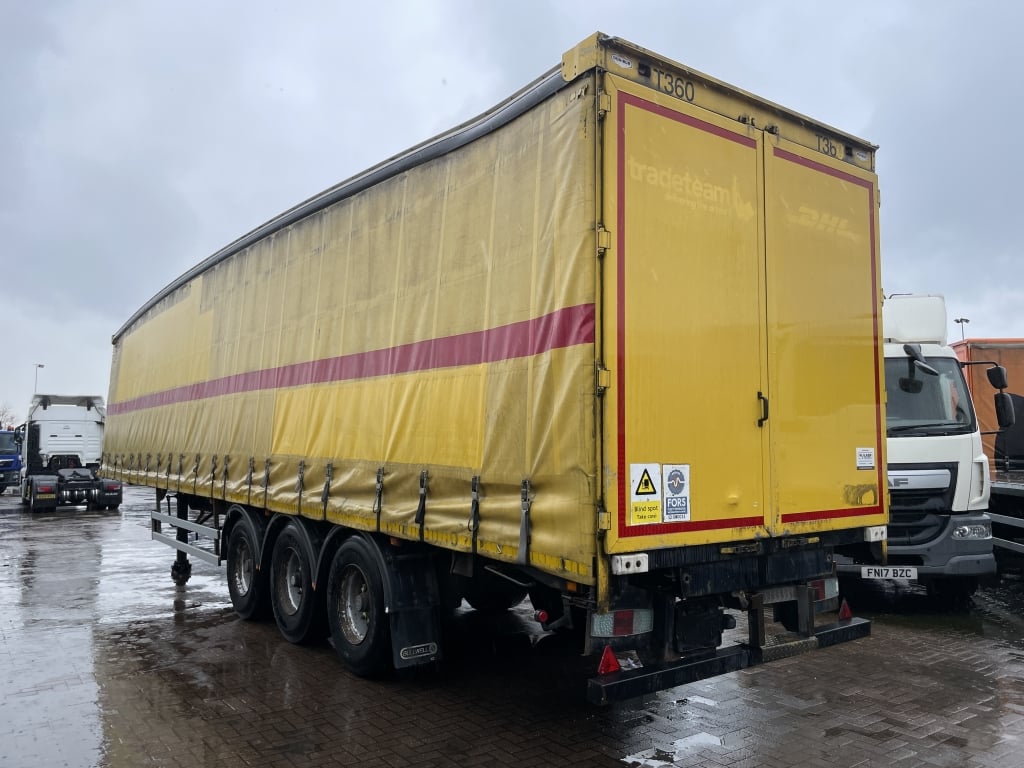 DON BUR 45FT STREAMLINE CURTAINSIDER TRAILER – 2014 – C383906