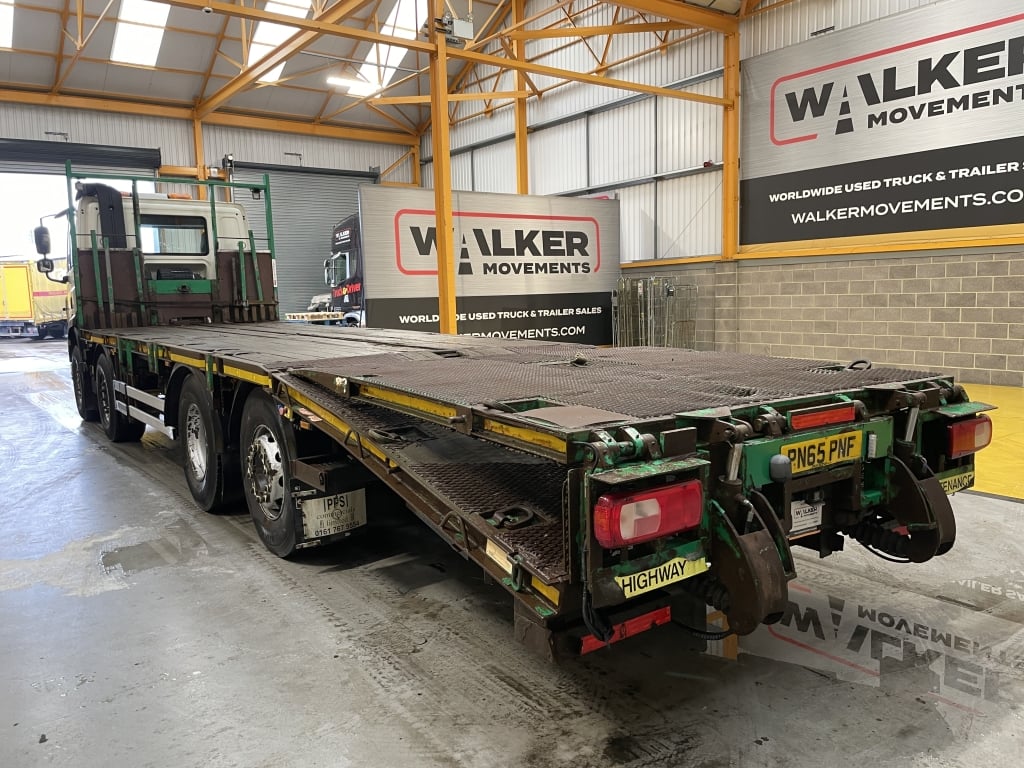 DAF CF400 *EURO 6* 8X2 32 tonnes, configuration « Cheesewedge » et « Beavertail » – 2015 – PN65 PNF