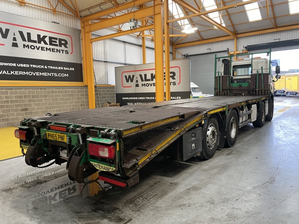 DAF CF400 *EURO 6* 8X2 32 tonnes, configuration « Cheesewedge » et « Beavertail » – 2015 – PN65 PNF