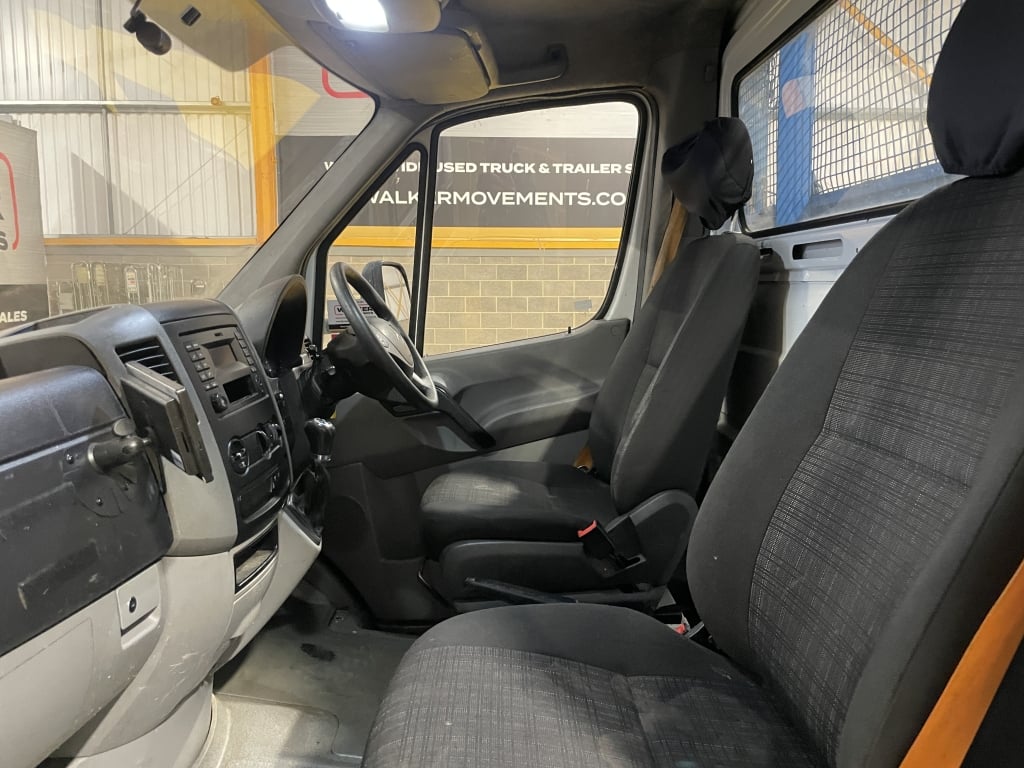 MERCEDES BENZ SPRINTER 314 CDI 3,5 TONNES, *EURO 6* BENNE BASCULANTE À PLATEAU – 2018 – PN68 ODX