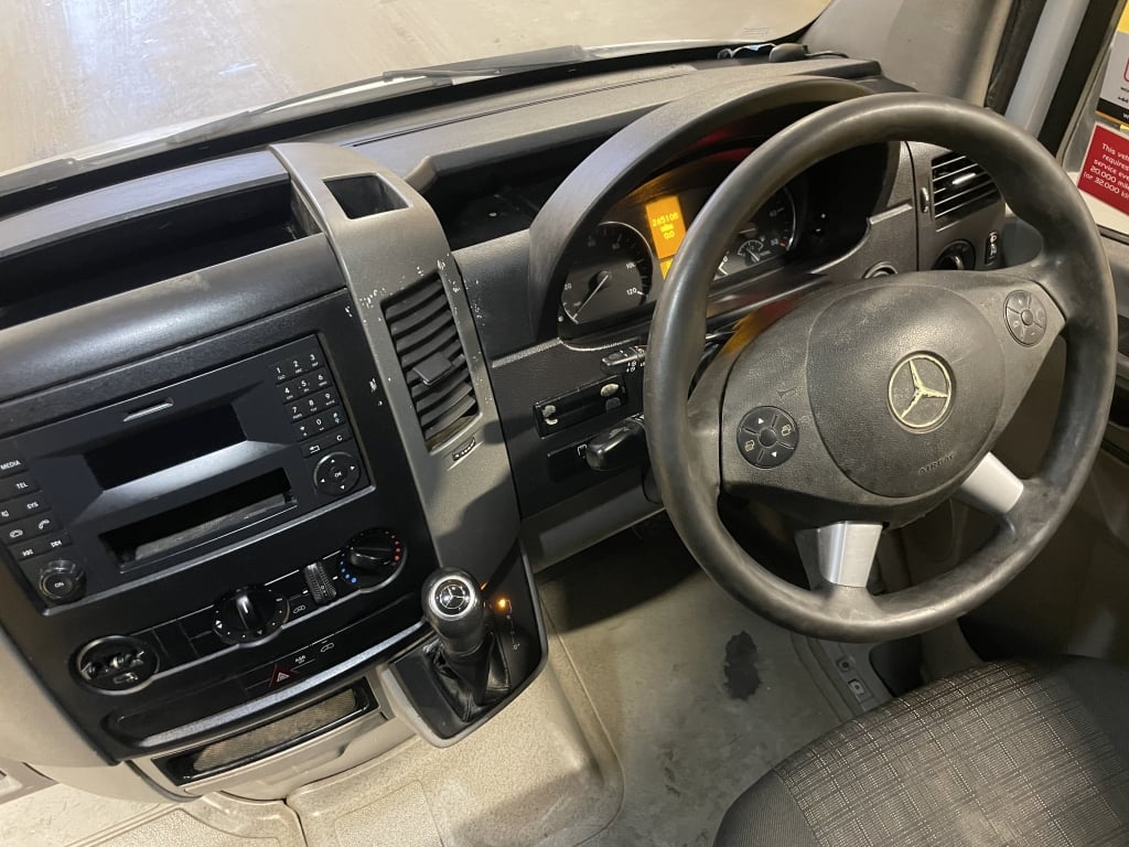 MERCEDES BENZ SPRINTER 314 CDI 3,5 TONNES, *EURO 6* BENNE BASCULANTE À PLATEAU – 2018 – PN68 ODX