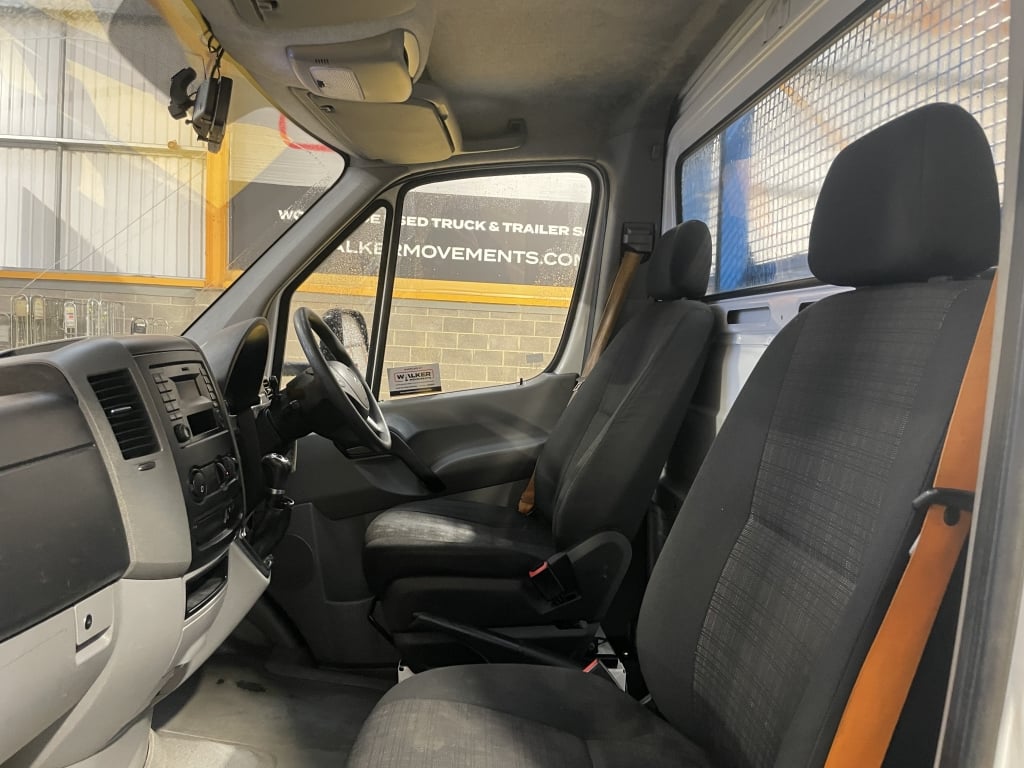 MERCEDES BENZ SPRINTER 314 CDI 3,5 TONNES, *EURO 6* BENNE BASCULANTE À PLATEAU – 2018 – PN68 OED