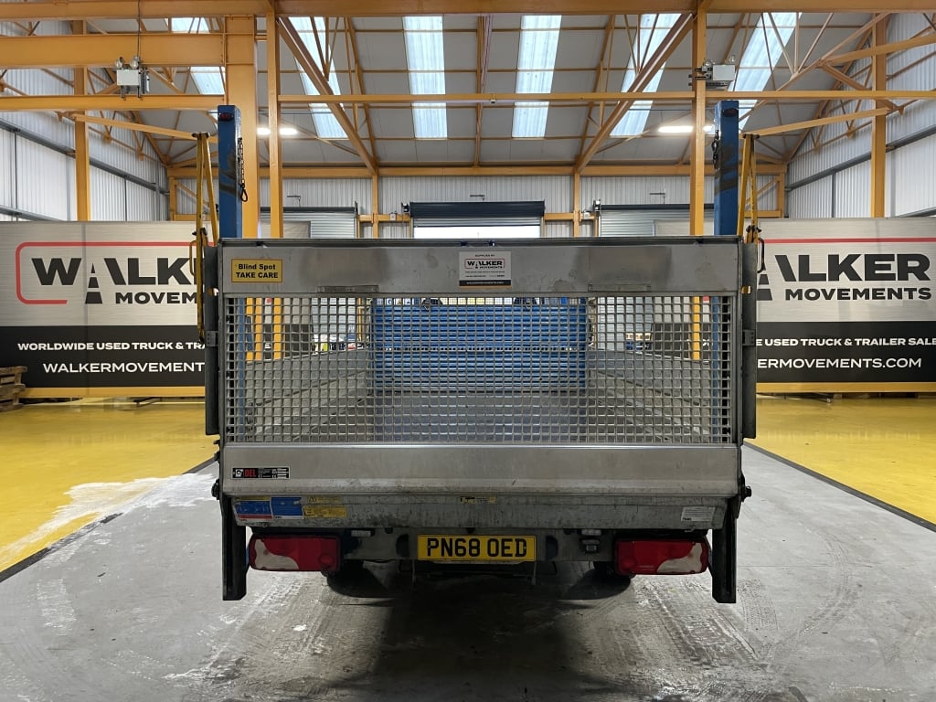 MERCEDES BENZ SPRINTER 314 CDI 3,5 TONNES, *EURO 6* BENNE BASCULANTE À PLATEAU – 2018 – PN68 OED