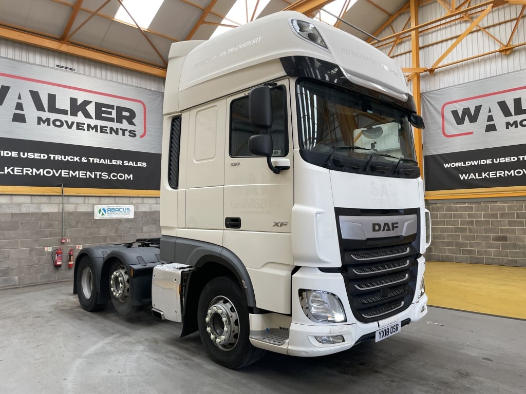 DAF XF106 530 SUPERSPACE *EURO 6* 6X2 TRACTOR UNIT – 2018 – YX18 OSR