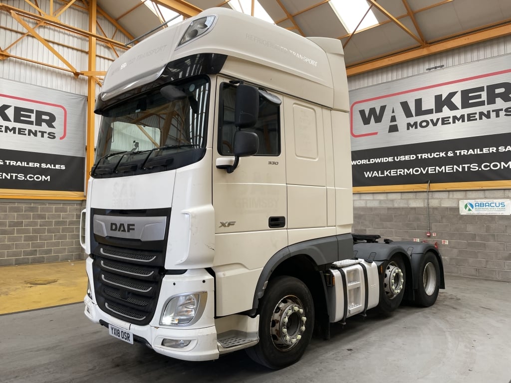 DAF XF106 530 SUPERSPACE *EURO 6* 6X2 TRACTOR UNIT – 2018 – YX18 OSR