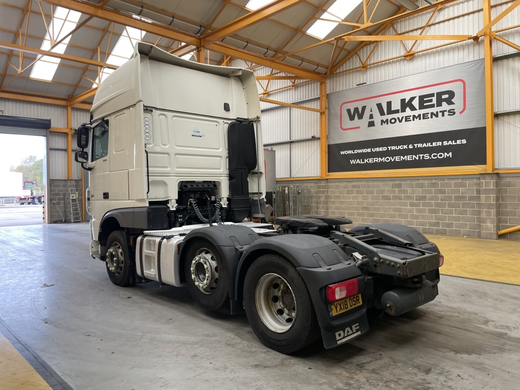 DAF XF106 530 SUPERSPACE *EURO 6* 6X2 TRACTOR UNIT – 2018 – YX18 OSR
