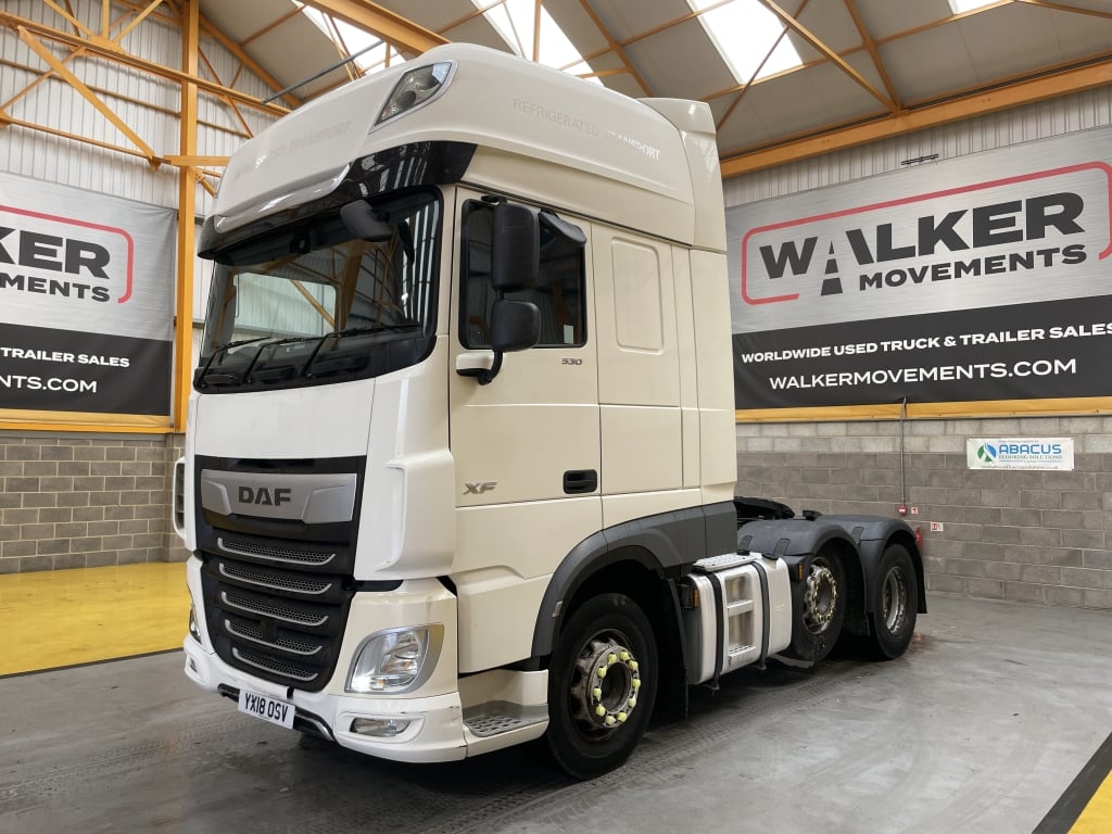 DAF XF106 530 SUPERSPACE *EURO 6* 6X2 TRACTOR UNIT – 2018 – YX18 OSV