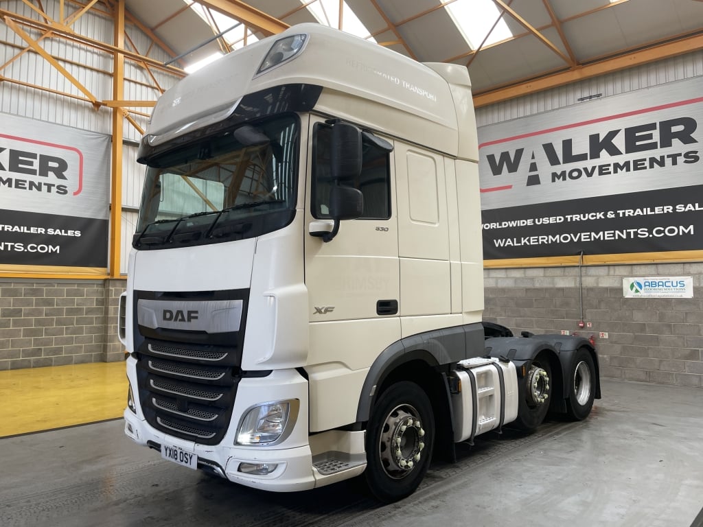 DAF XF106 530 SUPERSPACE *EURO 6* 6X2 TRACTOR UNIT – 2018 – YX18 OSY