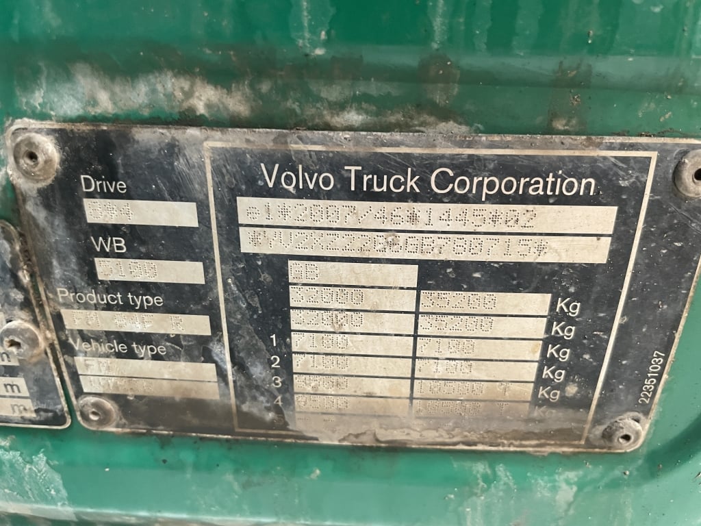 VOLVO FM 410 *EURO 6* 8X4 ALUMINIUM INSULATED TIPPER – 2016 – AY66 TLZ