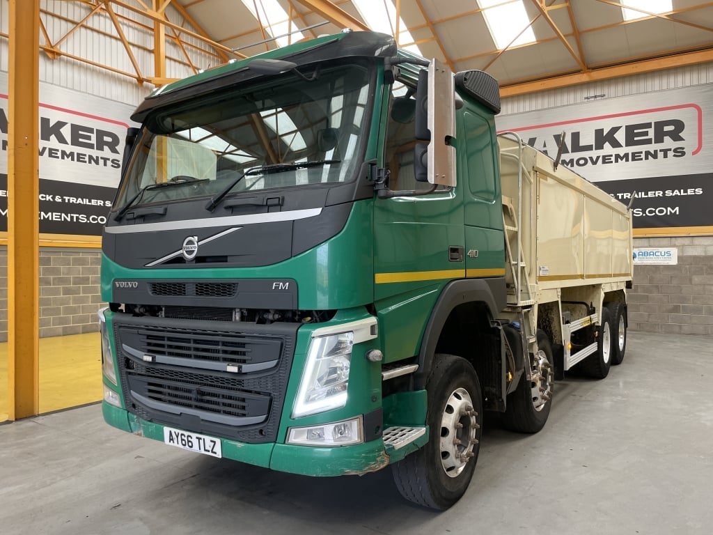 VOLVO FM 410 *EURO 6* 8X4 ALUMINIUM INSULATED TIPPER – 2016 – AY66 TLZ