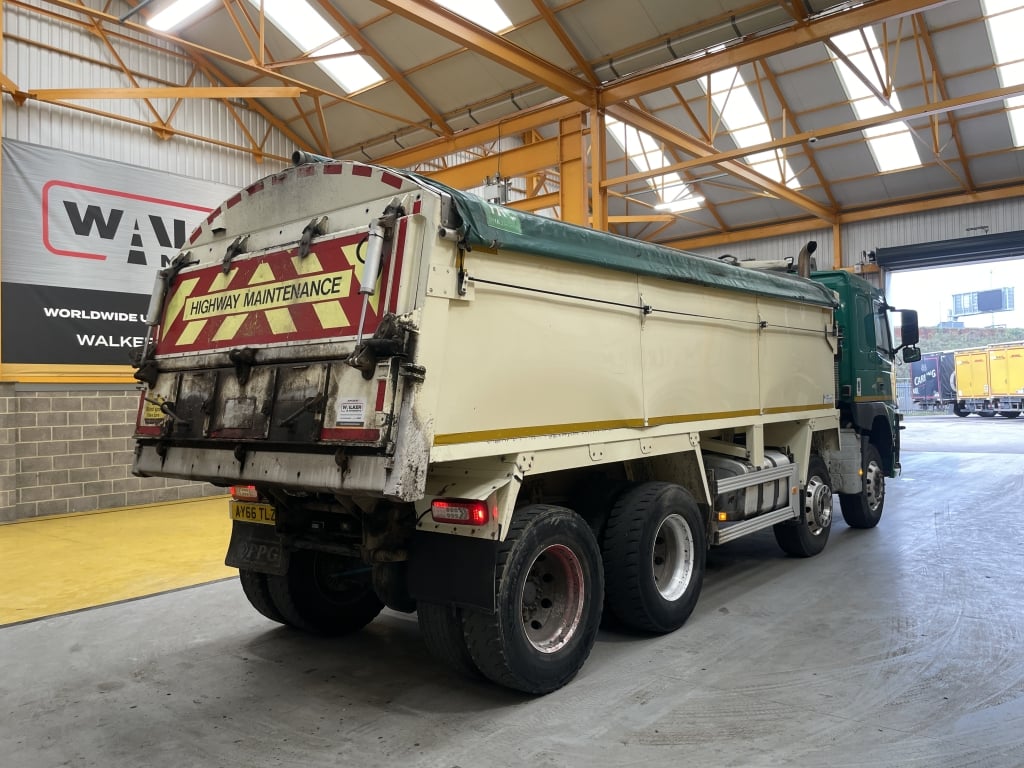 VOLVO FM 410 *EURO 6* 8X4 ALUMINIUM INSULATED TIPPER – 2016 – AY66 TLZ