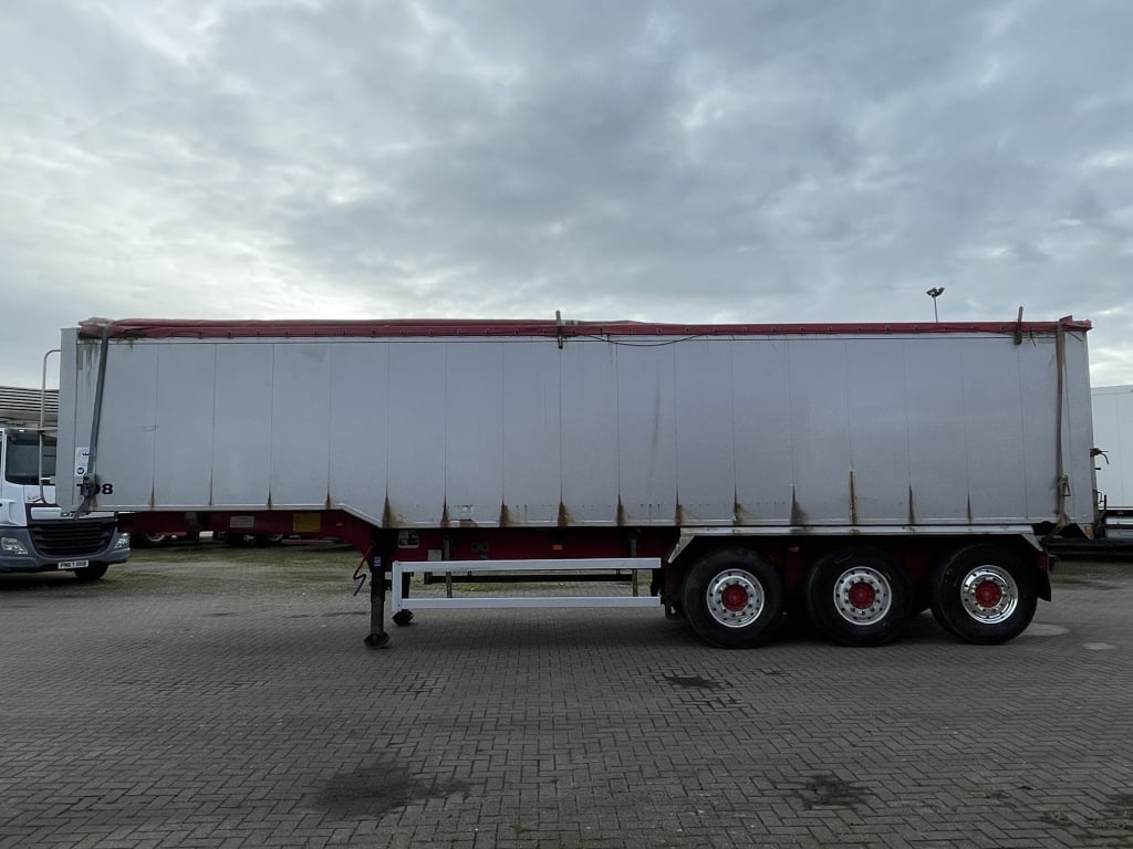 CRANE FRUEHAUF 67 CU-YD ALUMINIUM PLANK SIDED BULK TIPPING TRAILER – 2014 – C381815