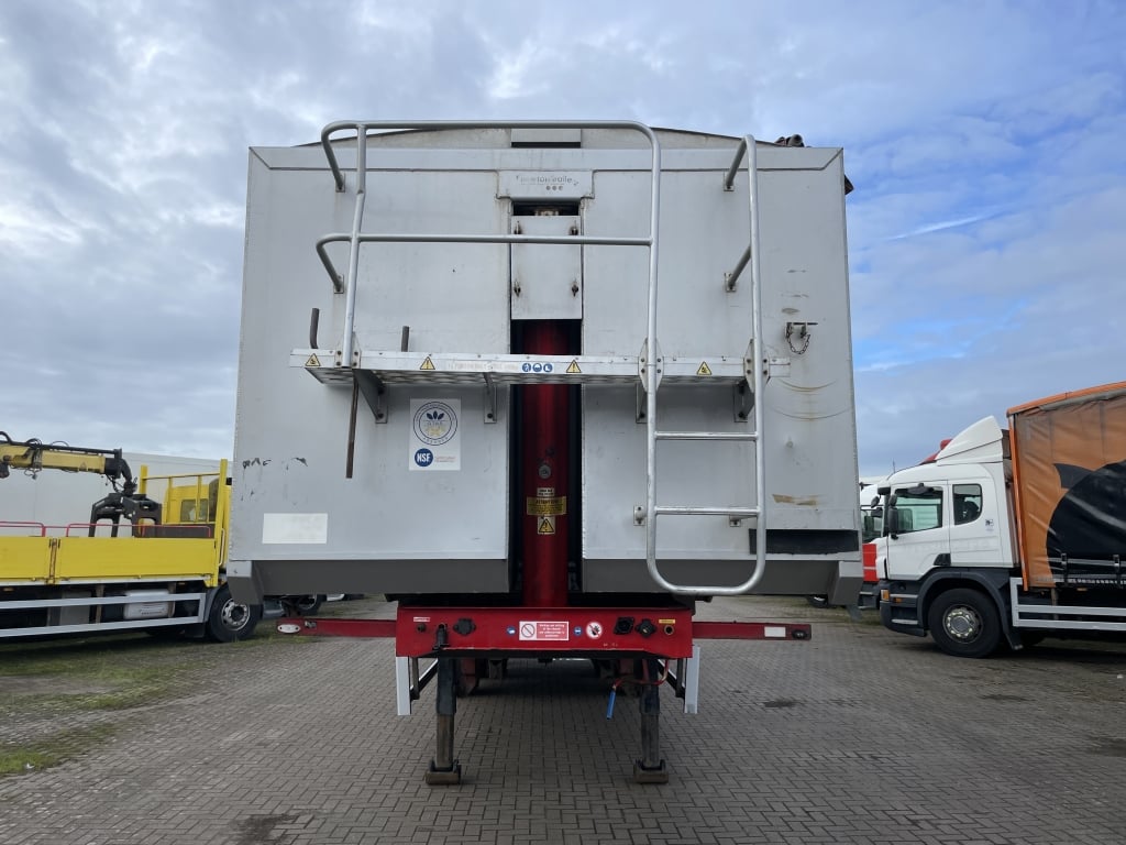 CRANE FRUEHAUF 67 CU-YD ALUMINIUM PLANK SIDED BULK TIPPING TRAILER – 2014 – C381815