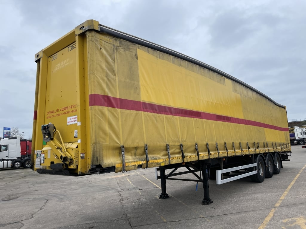 DON BUR 45FT STREAMLINE CURTAINSIDER TRAILER – 2014 – C385853