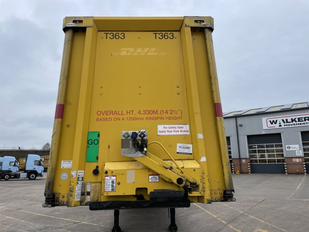 DON BUR 45FT STREAMLINE CURTAINSIDER TRAILER – 2014 – C385853