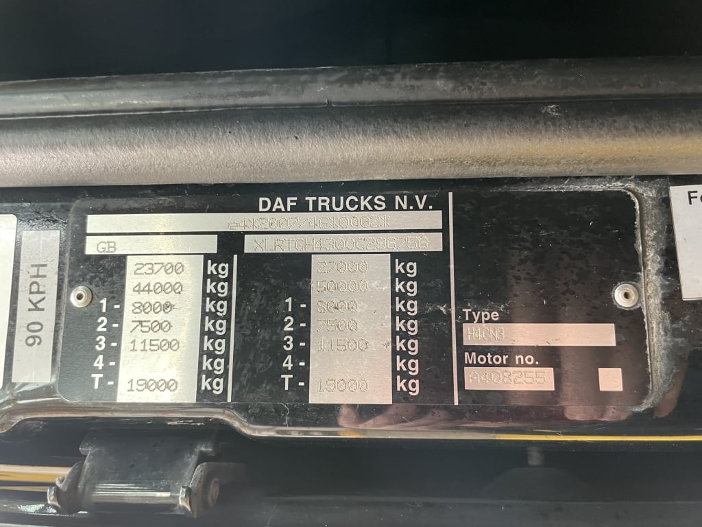 DAF XF106 480 SPACE CAB *EURO 6* 6X2 TRACTOR UNIT – 2020 – FP69 APK