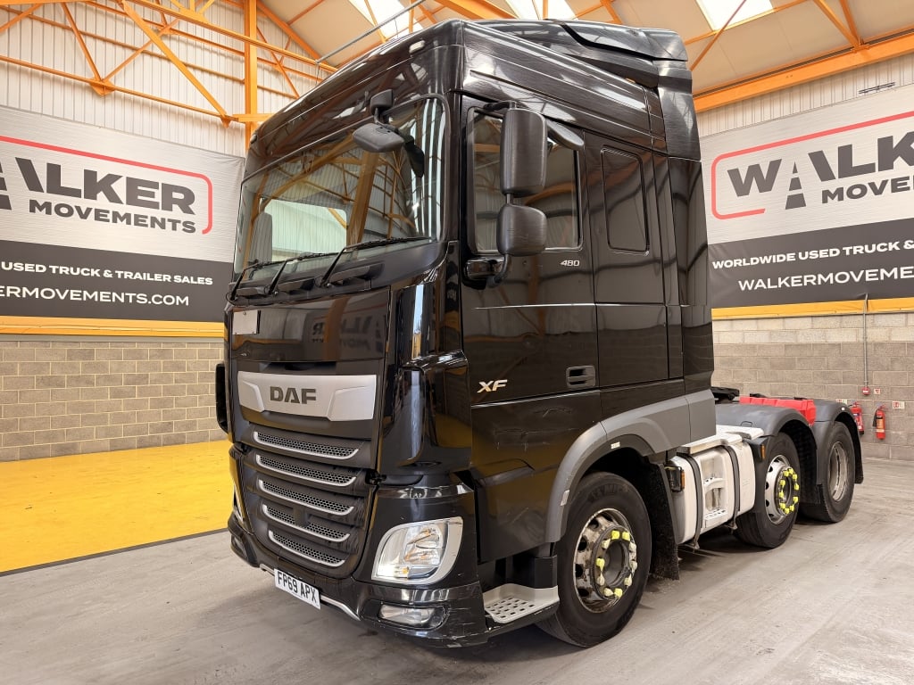 DAF XF106 480 SPACE CAB *EURO 6* 6X2 TRACTOR UNIT – 2020 – FP69 APX