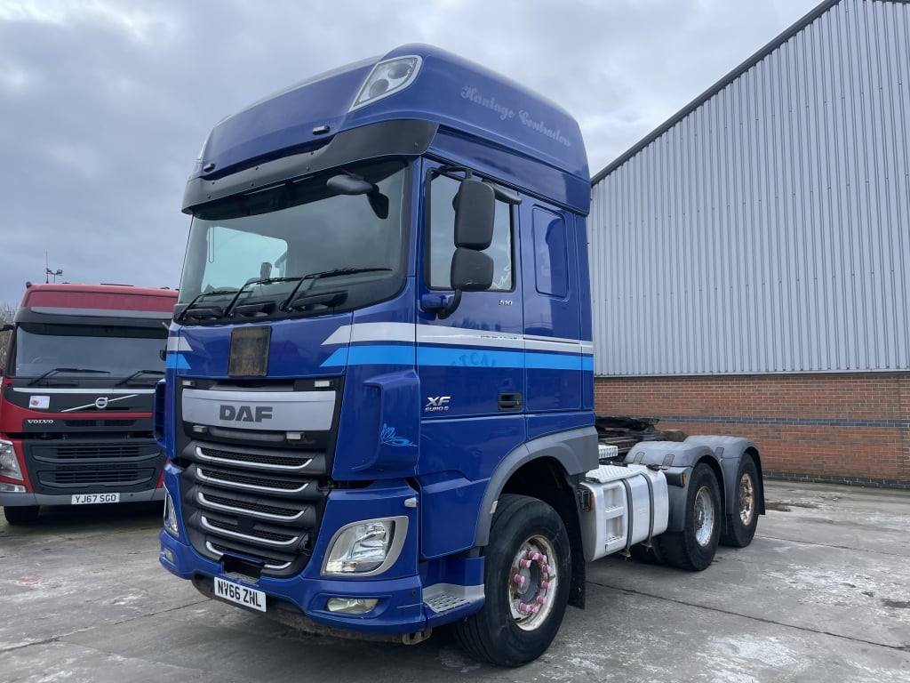 DAF XF510 *EURO 6* 150 tonnes, modèles spéciaux, tracteur routier 6x4 – 2016 – NV66 ZNL