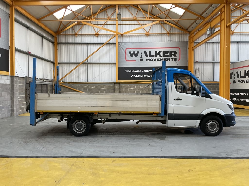 MERCEDES BENZ SPRINTER 314 CDI 3,5 TONNES, *EURO 6* BENNE BASCULANTE À PLATEAU – 2018 – PF68 BHY