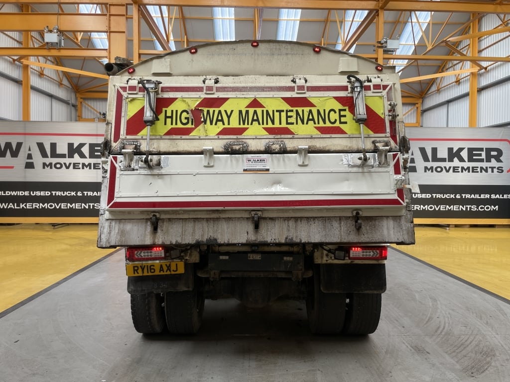 VOLVO FM 450 *EURO 6* 8X4 ALUMINIUM INSULATED TIPPER – 2016 – RY16 AXJ