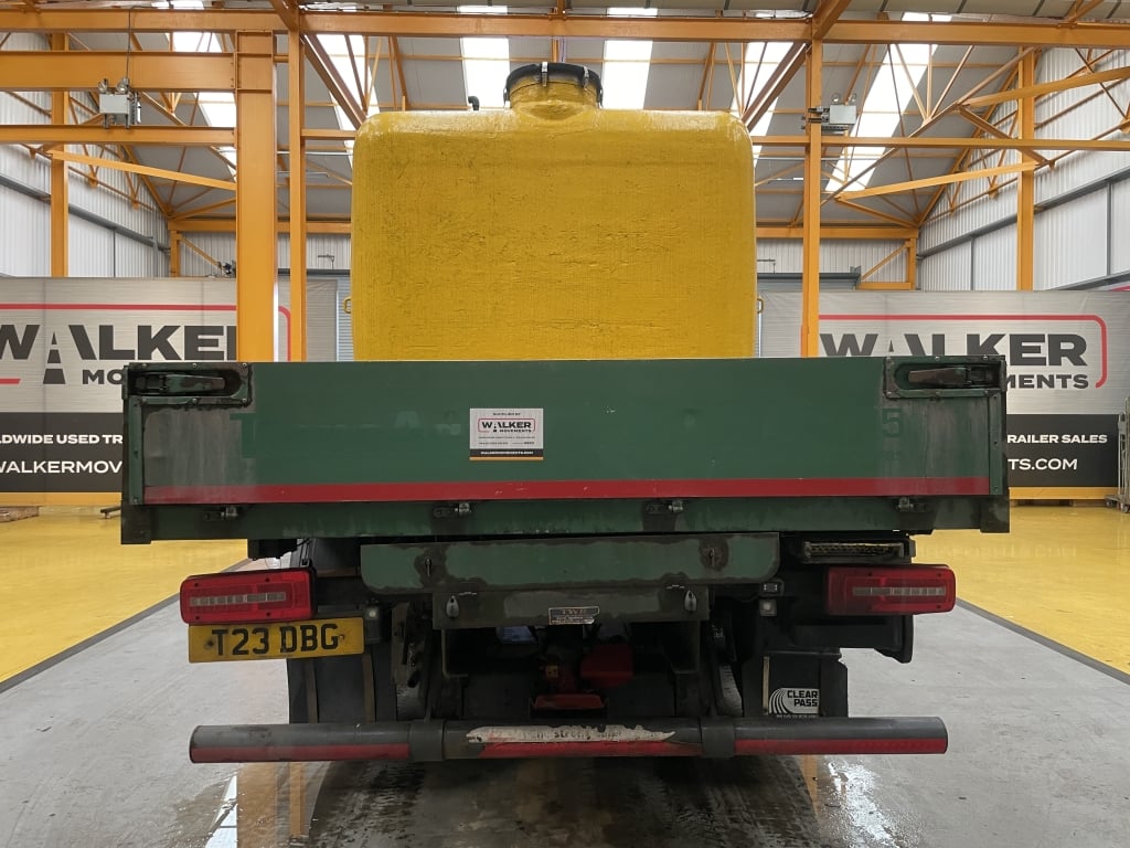 DAF CF410 *EURO 6*, 6x2, remorque à timon, plateau à ridelles, équipée de citernes à mélasse – 2019 – T23 DBG