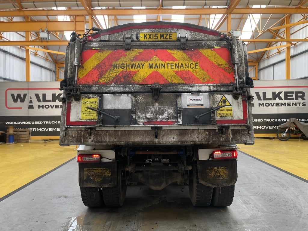 VOLVO FM 370 *EURO 6* 8X4 ALUMINIUM INSULATED TIPPER – 2015 – KX15 MZE