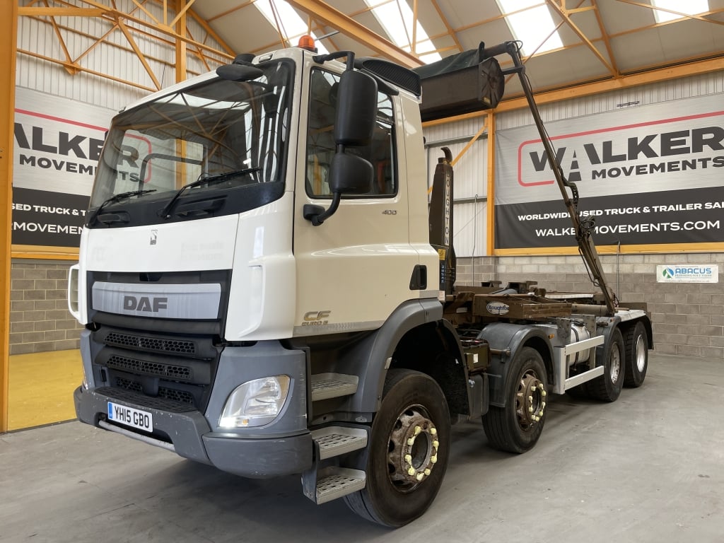 DAF CF400 *EURO 6* 8X4 HOOKLOADER – 2015 – YH15 GBO