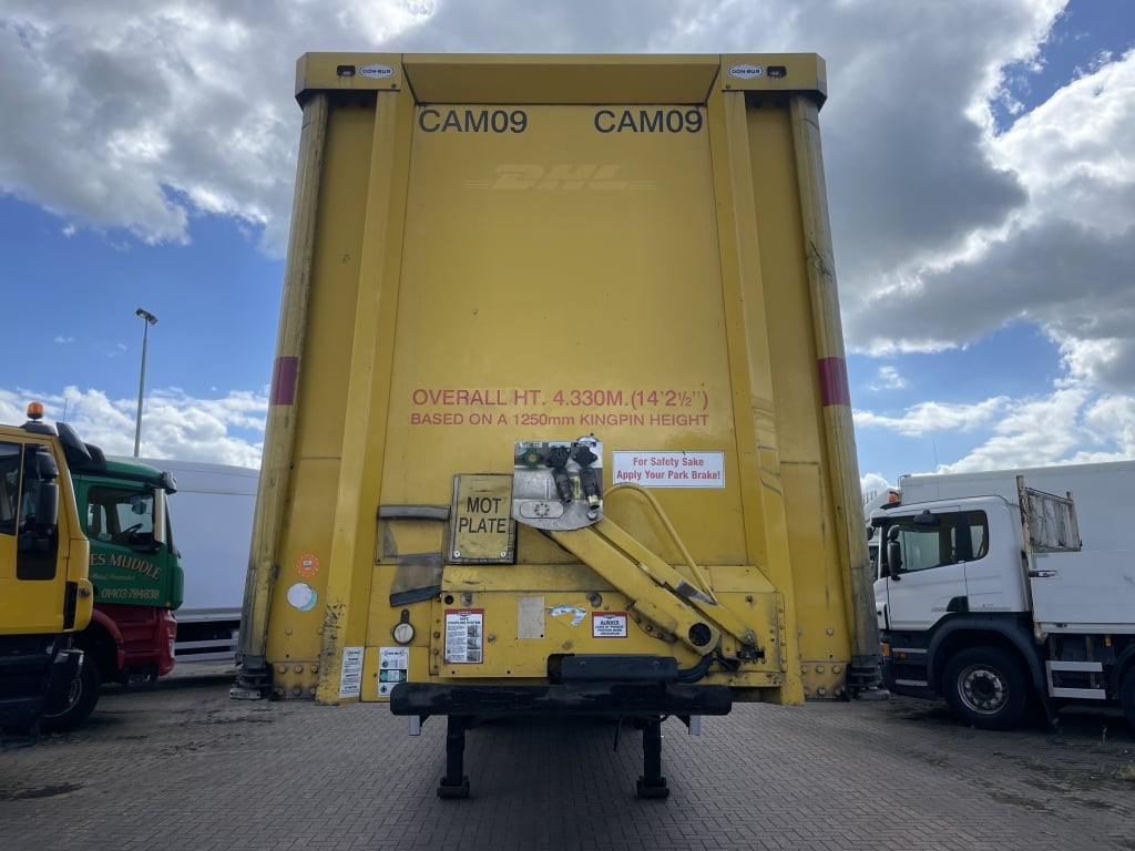 DON BUR 45FT STREAMLINE CURTAINSIDER TRAILER – 2014 – C367646