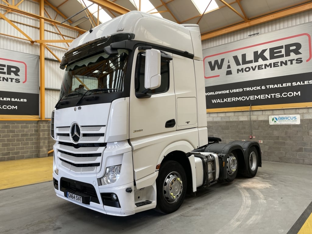 MERCEDES ACTROS 2551 GIGASPACE *EURO 6* 6X2 TRACTOR UNIT – 2014 – GN64 SVT