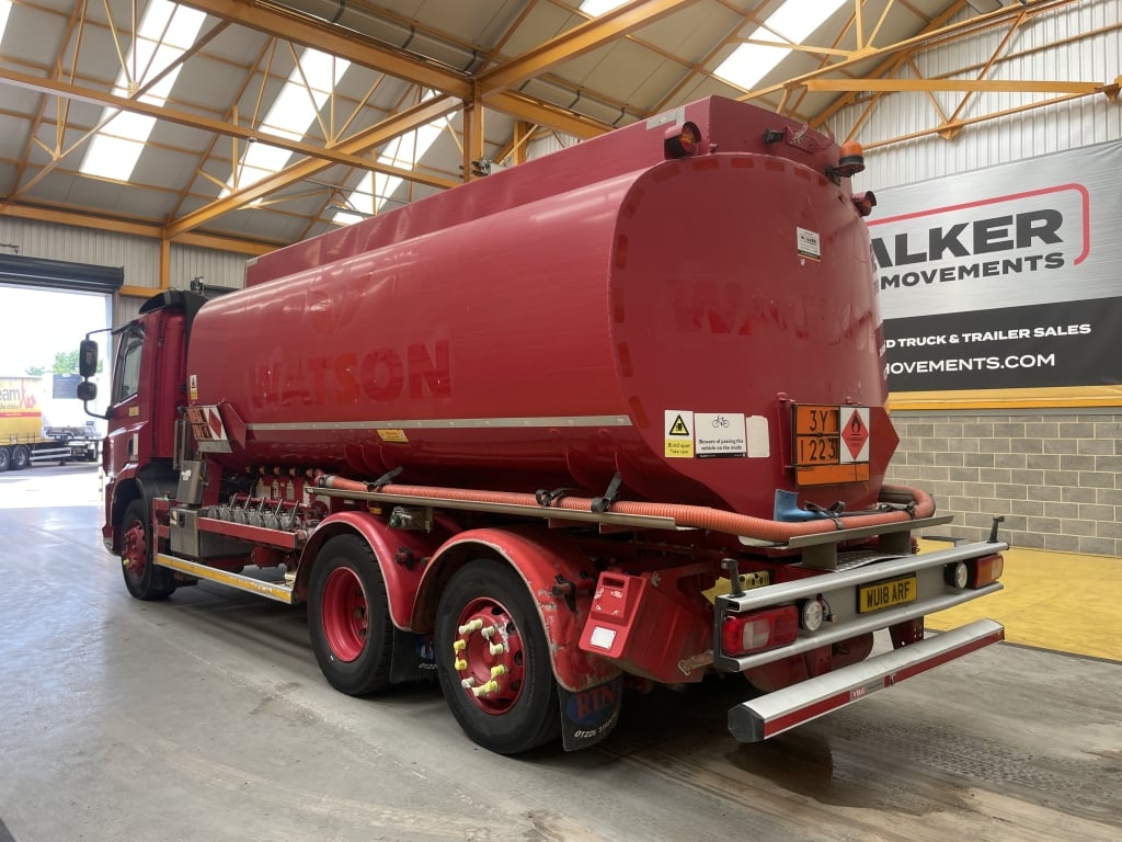 DAF CF330 *EURO 6* 6x2 – Citerne à carburant en aluminium de 19 000 litres – 2018 – WU18 ARF
