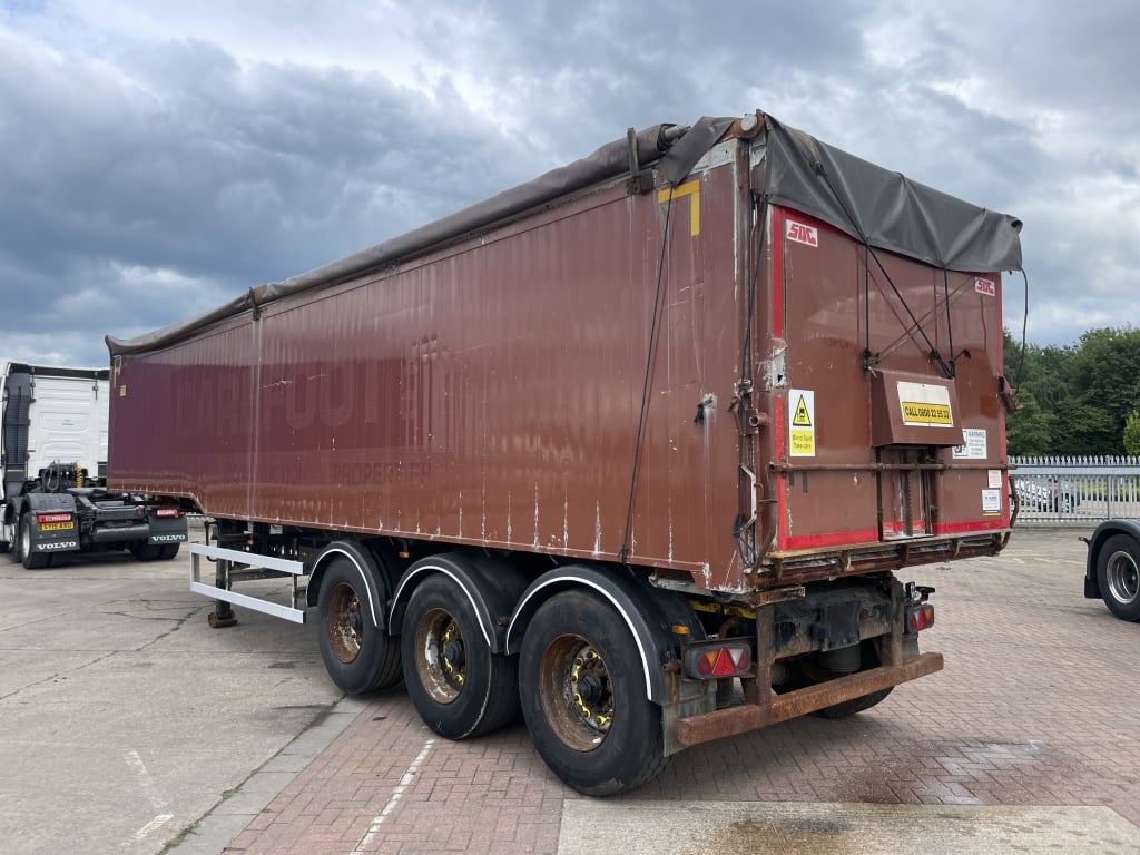 SDC 65 CU-YD ALUMINIUM PLANK SIDED BULK TIPPING TRAILER – 2014 – C366532