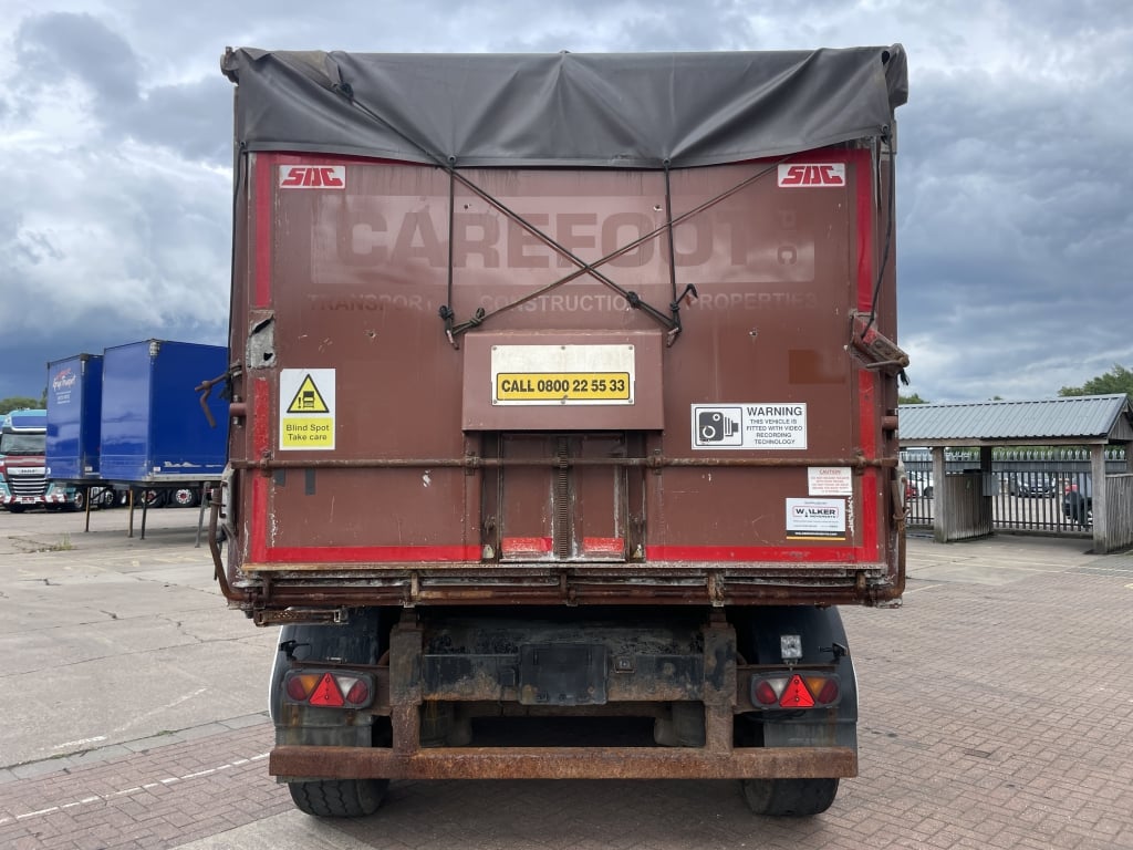 SDC 65 CU-YD ALUMINIUM PLANK SIDED BULK TIPPING TRAILER – 2014 – C366532