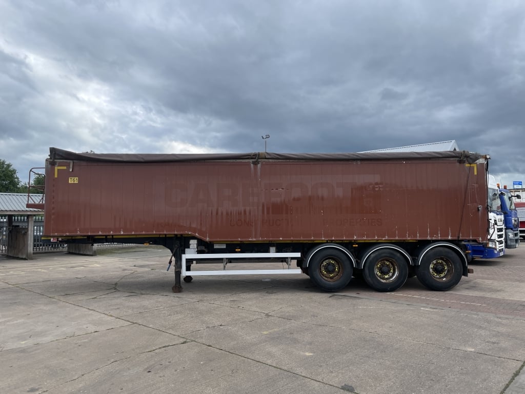 SDC 65 CU-YD ALUMINIUM PLANK SIDED BULK TIPPING TRAILER – 2014 – C366532